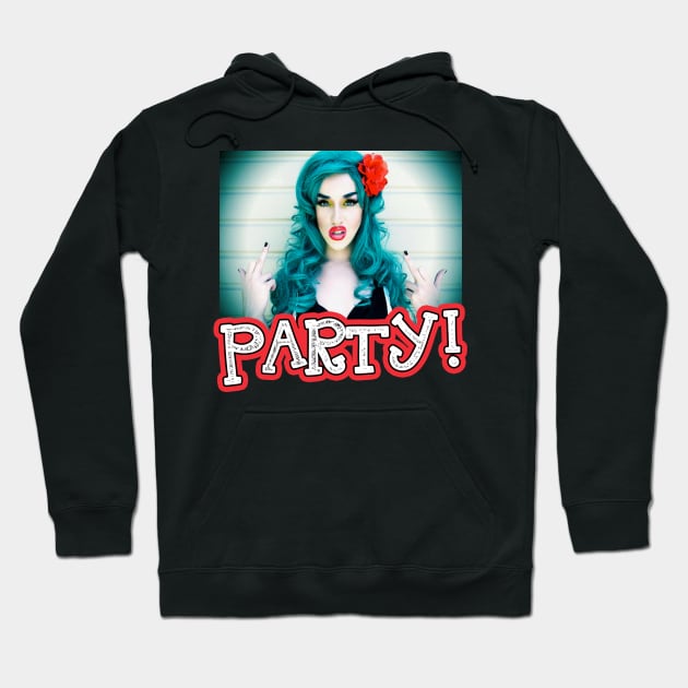Party! Hoodie by aespinel